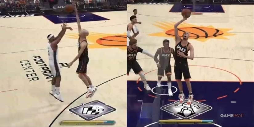 NBA 2K24 Best Defense & Rebounding Badges Collage