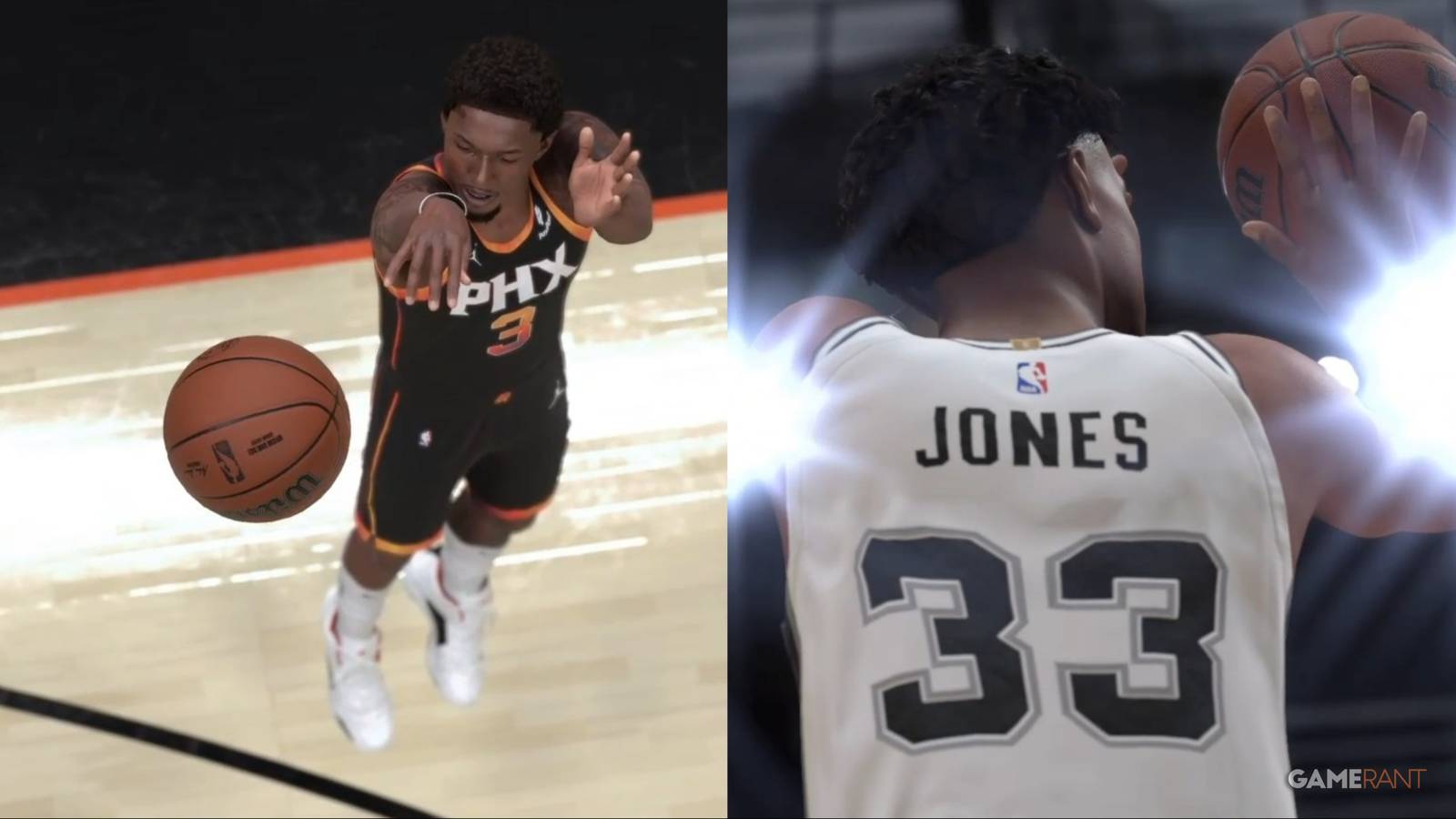 NBA 2K24 Best Three-Point Shooting Badges Collage