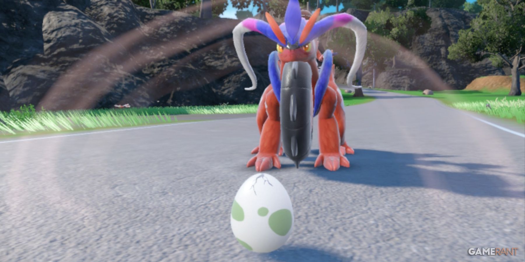 pokemon scarlet and violet koraidon and pokemon egg