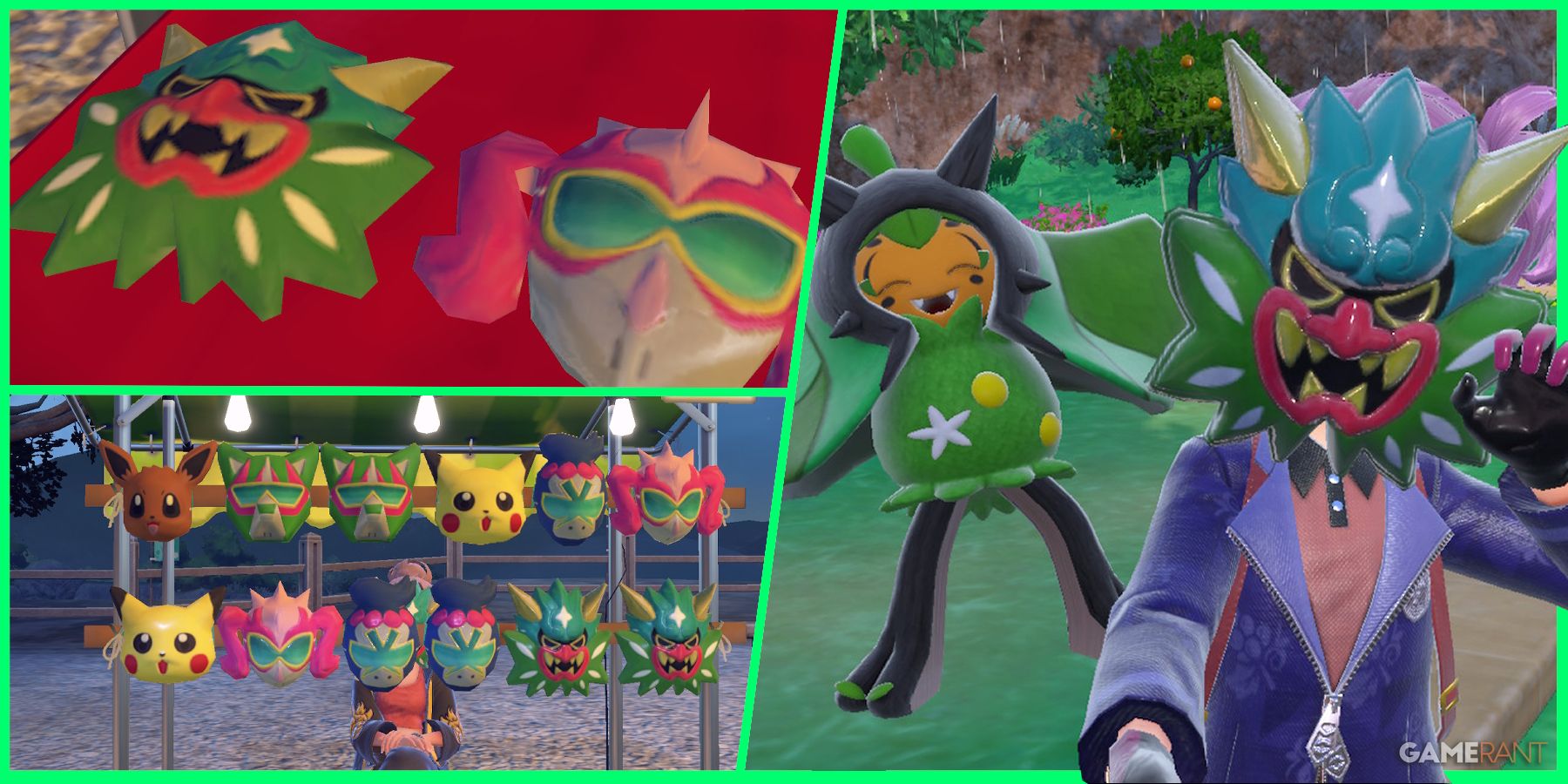 Pokemon Scarlet & Violet: How to Get Festival Masks in the Teal Mask