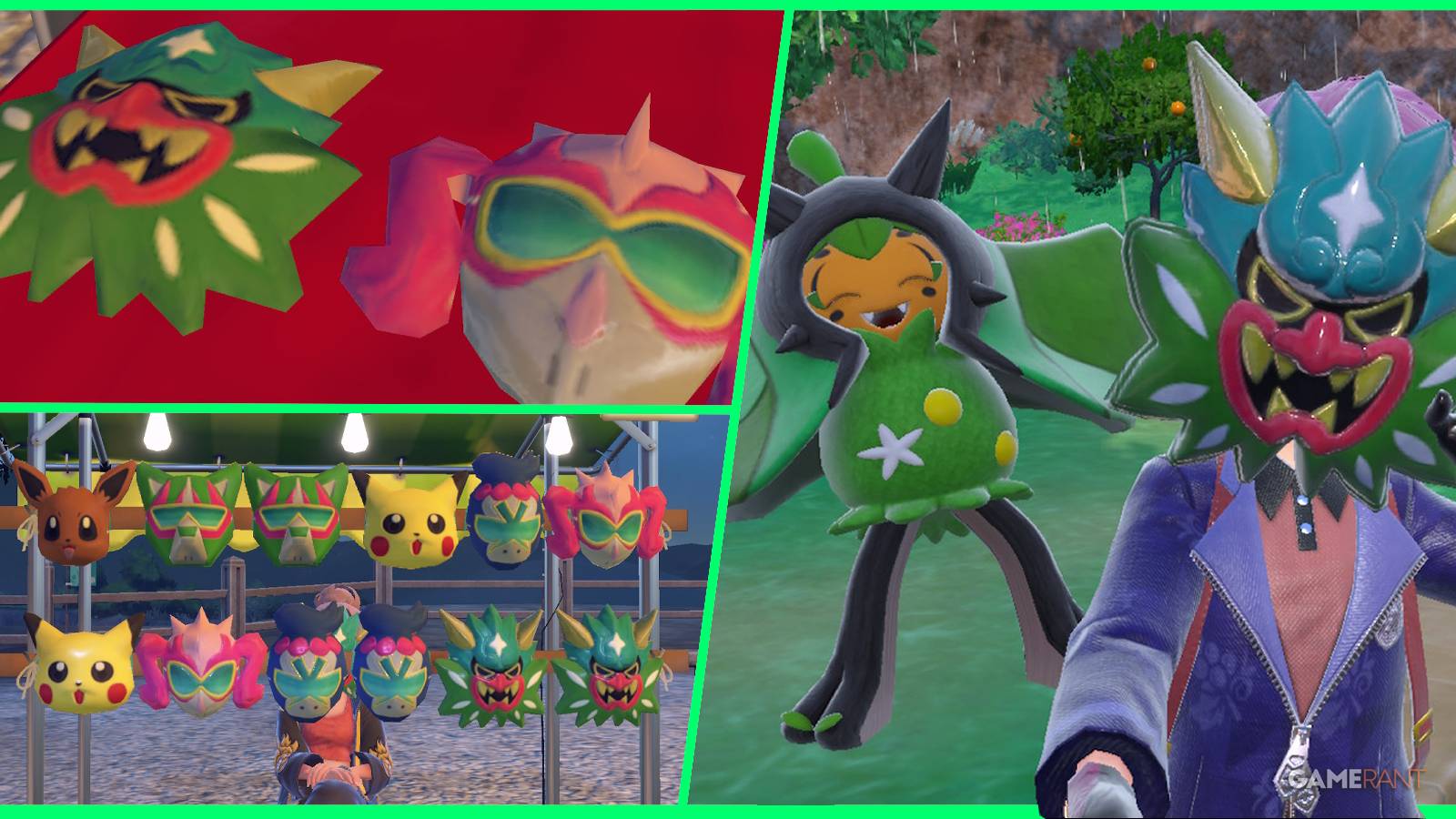 Shadow Violet Mask Pokemon Scarlet & Violet: How to Get Festival Masks in the Teal Mask