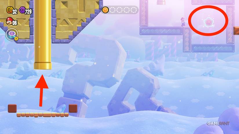 search party puzzling park mario wonder 2