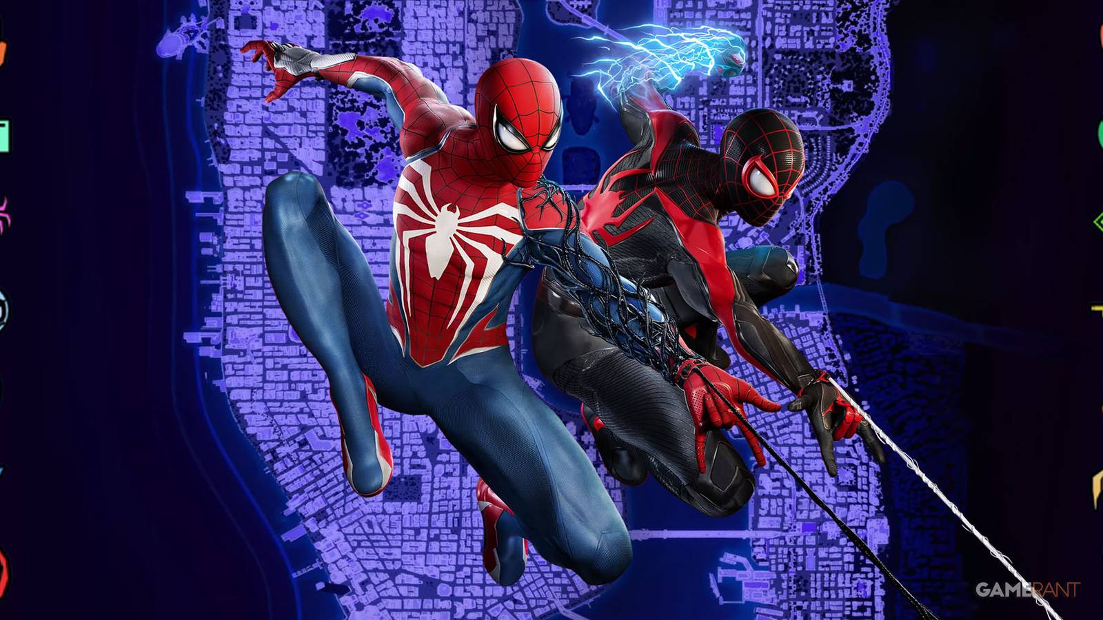 Peter and Miles in Marvel's Spider-Man 2