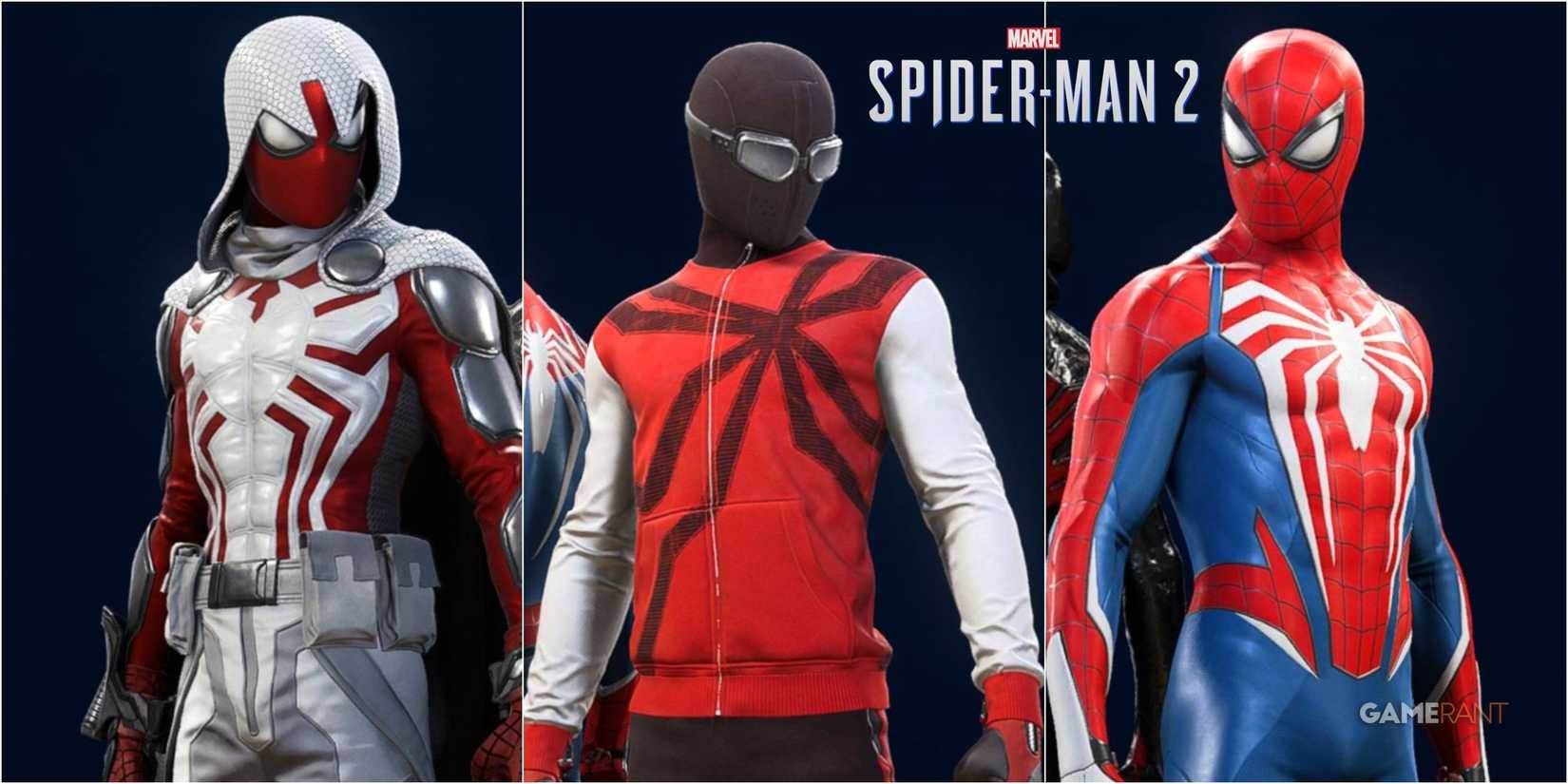 spider-man 2 suits showcase miles peter