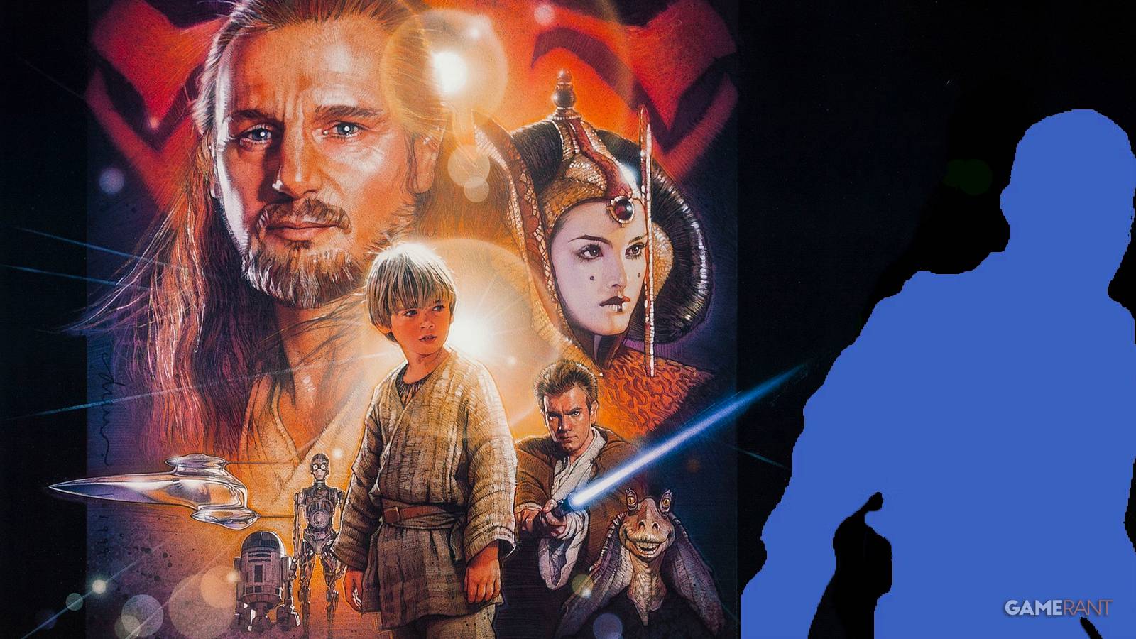 Star Wars Jar Jar Binks Ahmed Best Blue Marvel