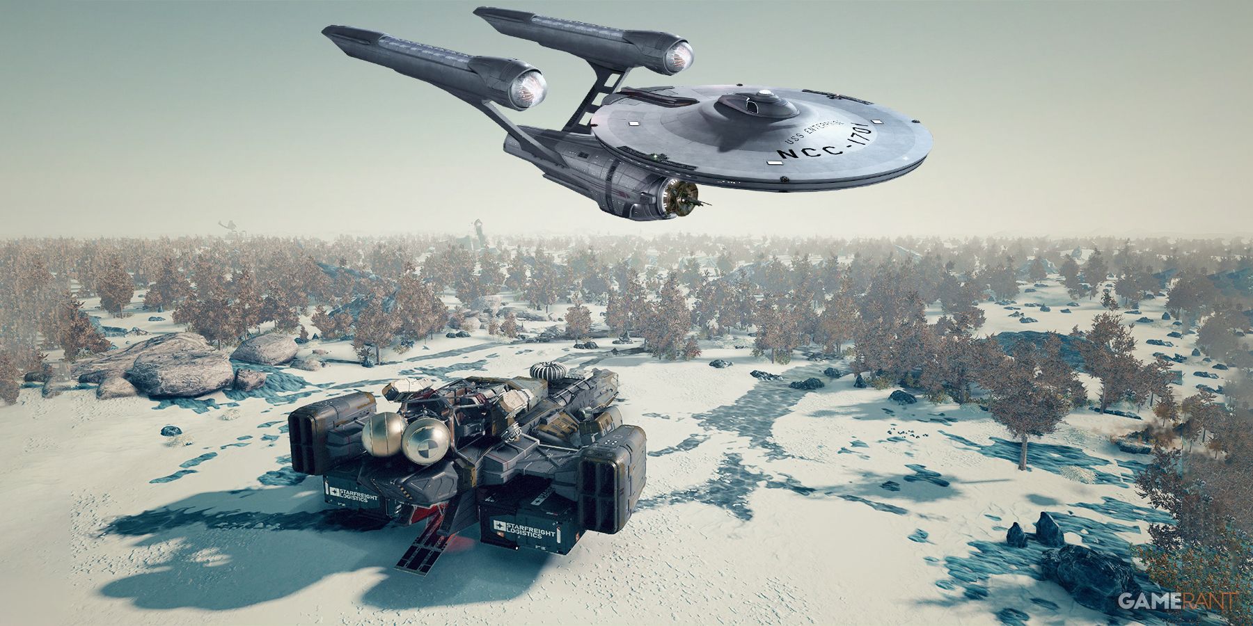 Starfield Player Builds Star Trek-Inspired Ship
