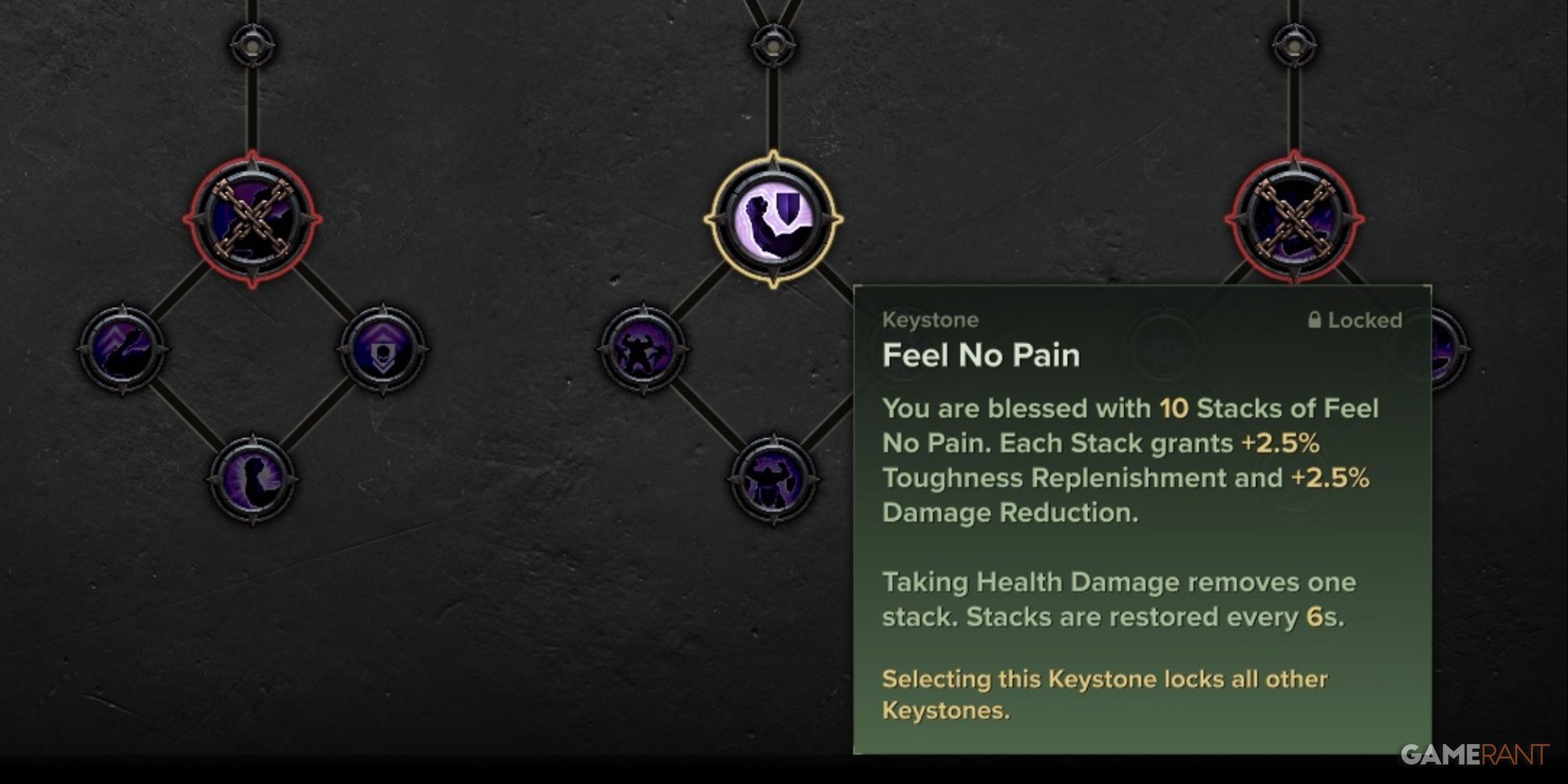 Warhammer 40000 Darktide Feel No Pain Talent