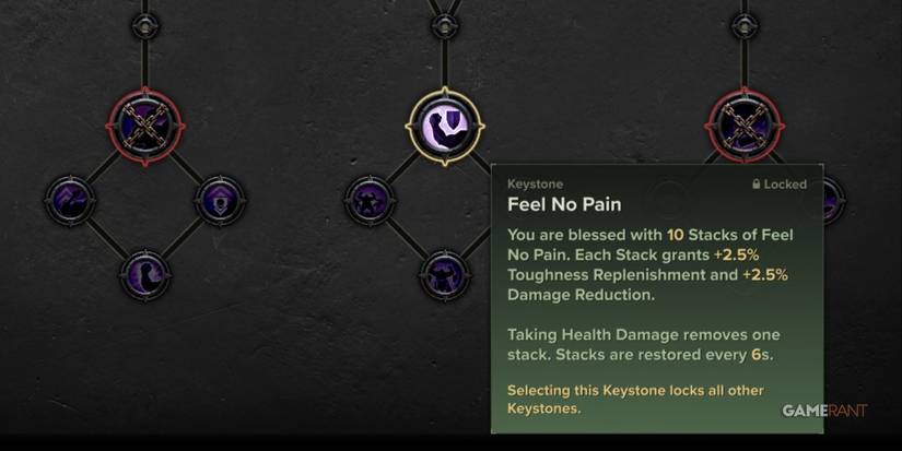 Warhammer 40000 Darktide Feel No Pain Talent