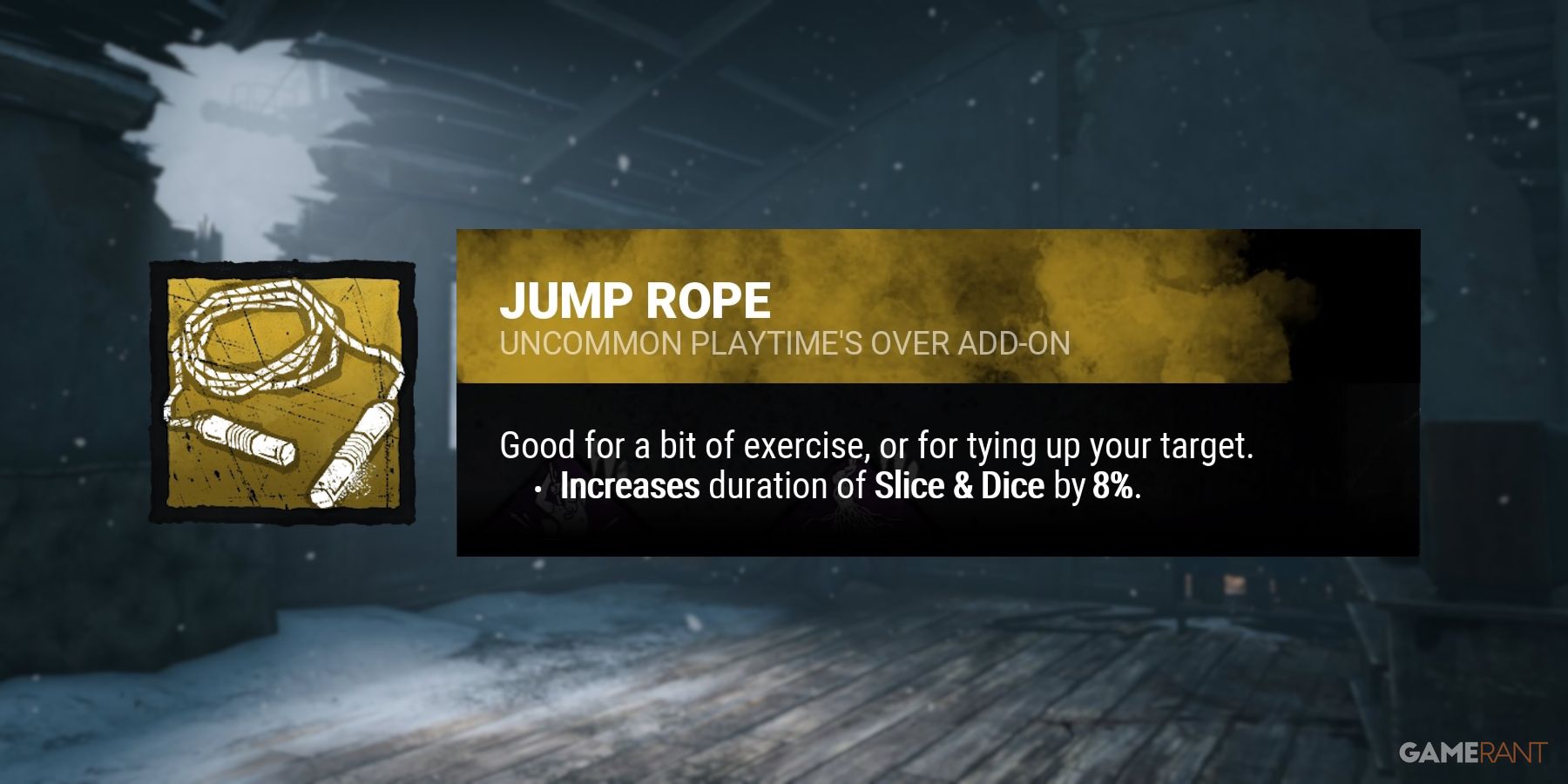 dead by daylight the good guy add ons jump rope