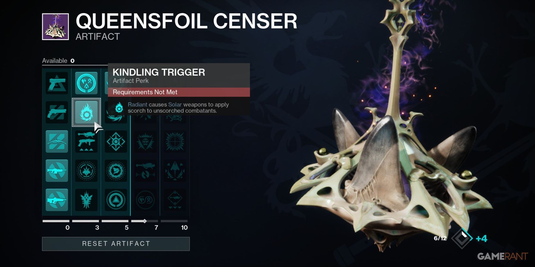 Destiny 2 Kindling Trigger