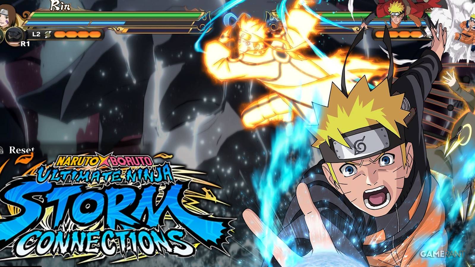 Rin using her secret technique