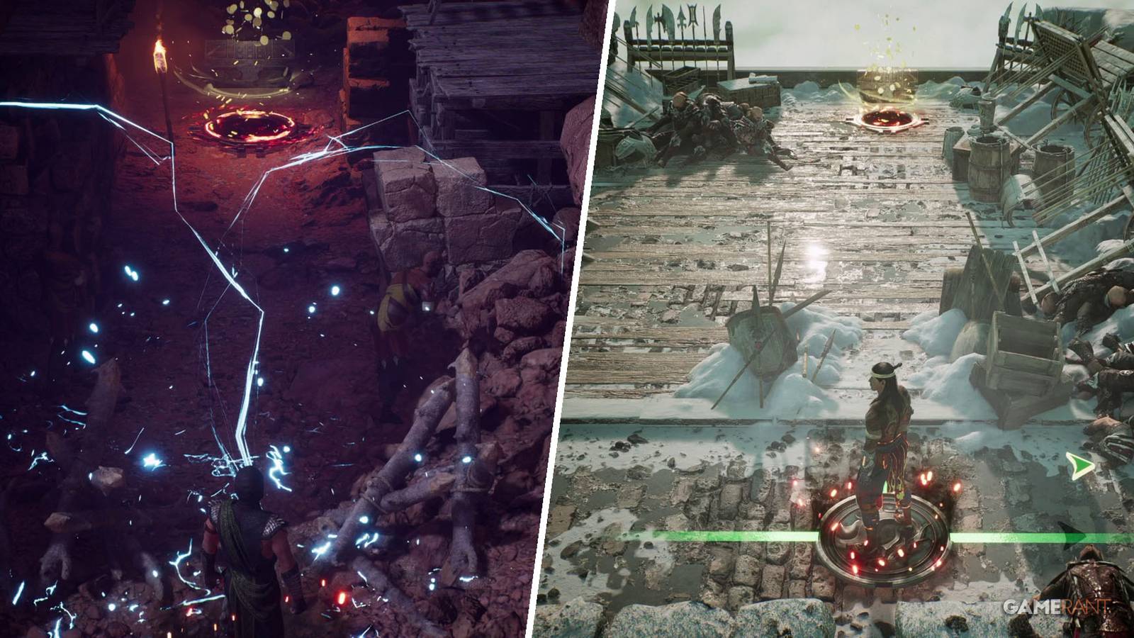 Two of the Klues in Season 2 of Invasions Mode (MK1)