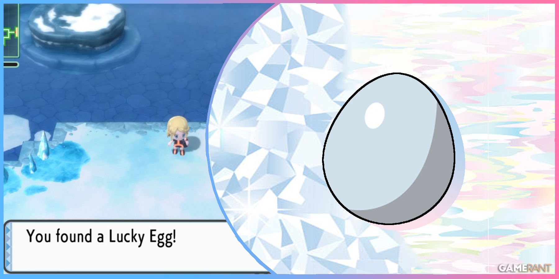 pokemon brilliant diamond shining pearl how to find lucky egg feature