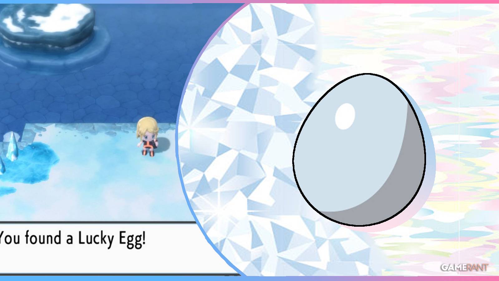 pokemon brilliant diamond shining pearl how to find lucky egg feature