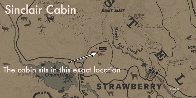 RDR2-Sinclair-Cabin-Map