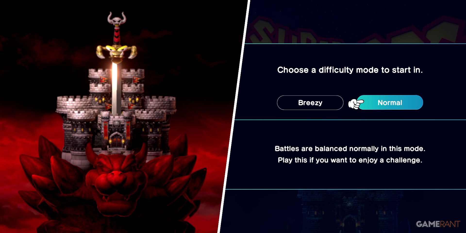 Super Mario RPG Difficulty Modes