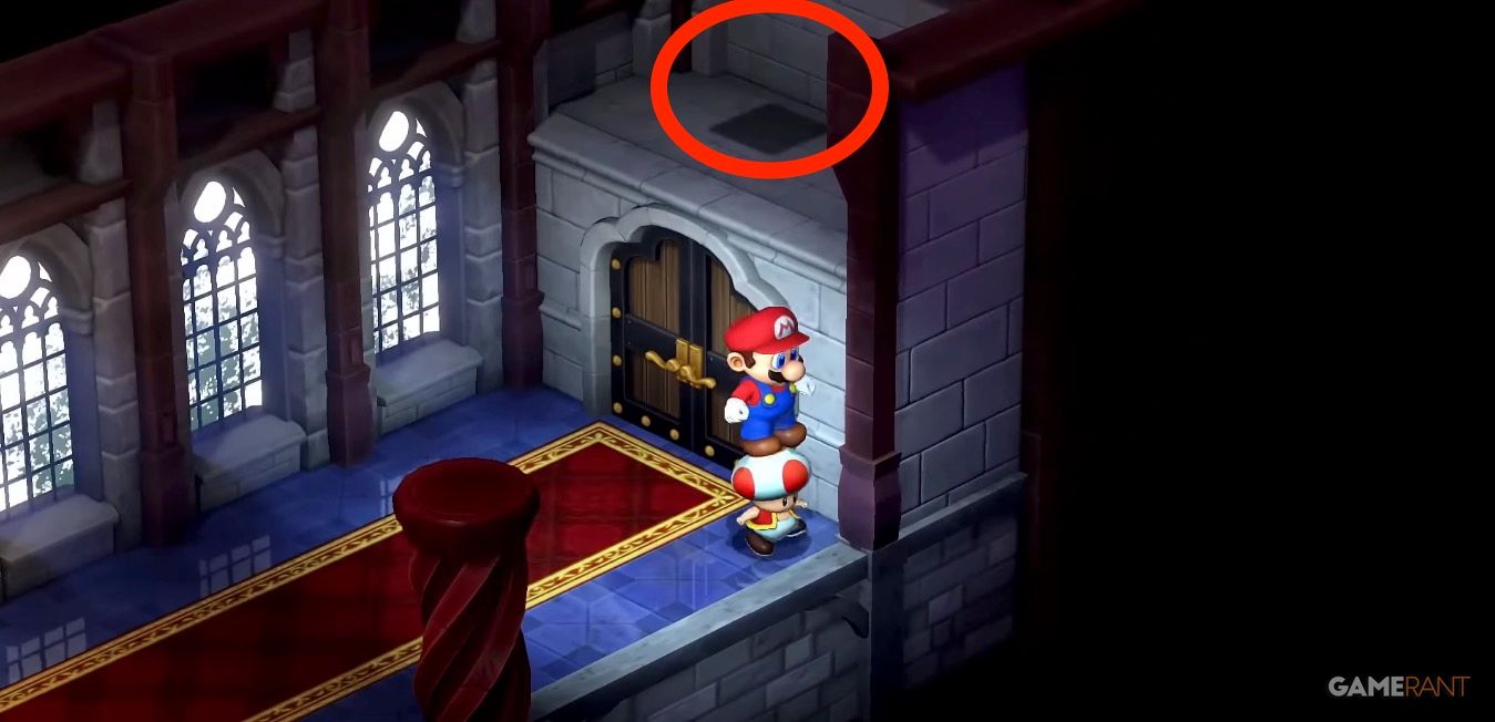 super mario rpg princess castle secret hidden chests