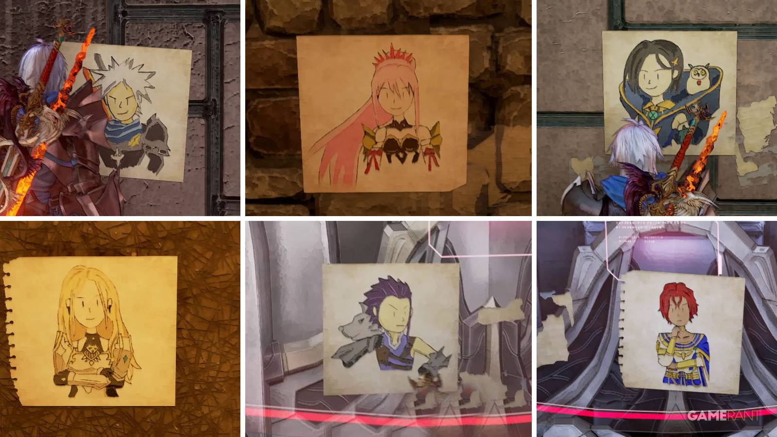 All of Nazamil's portraits in Tales of Arise: Beyond the Dawn