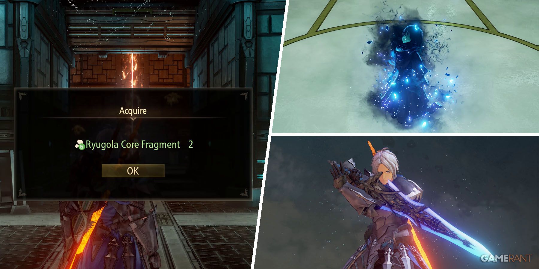 Ryugola Core Fragments in Tales of Arise