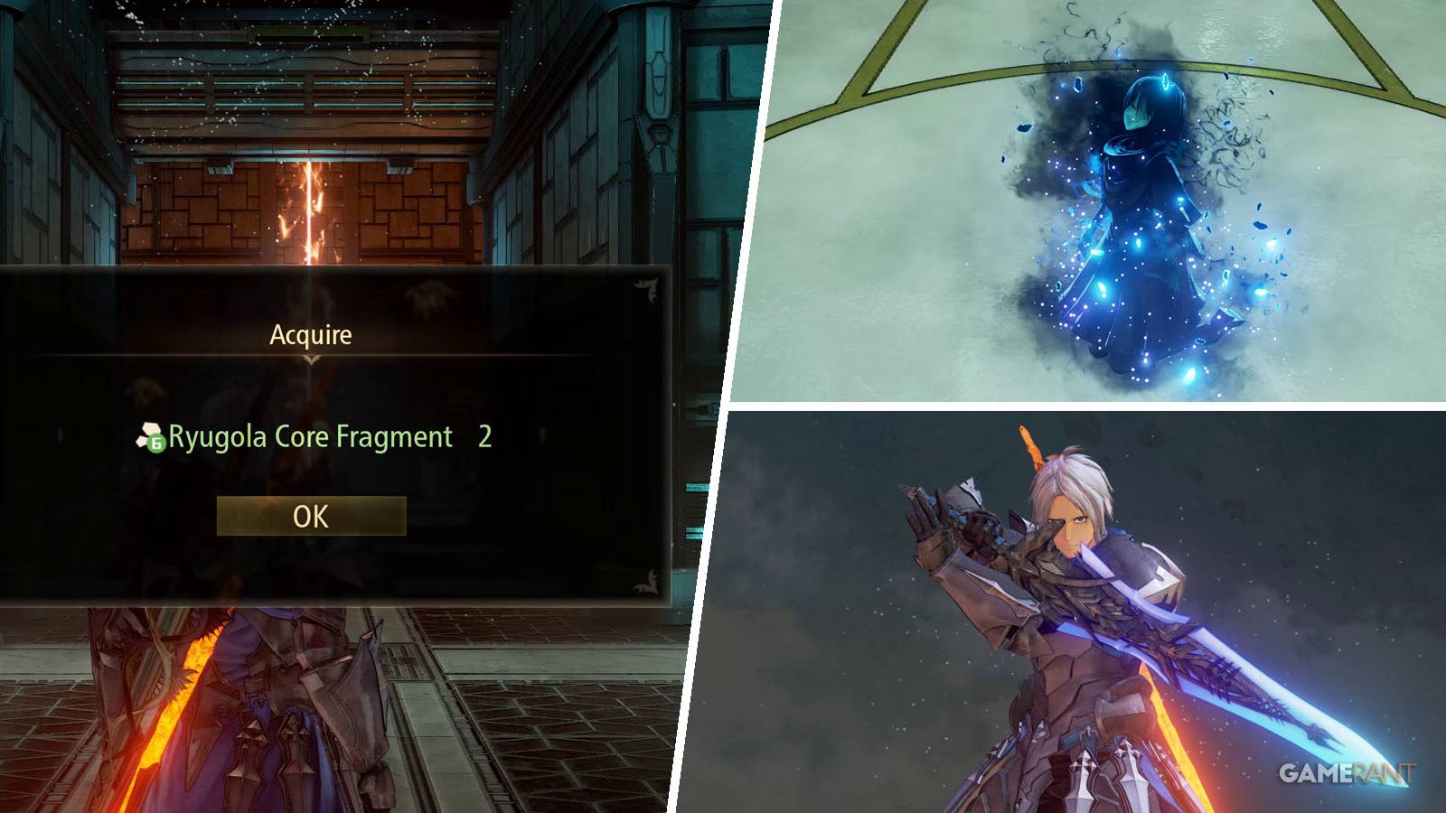Ryugola Core Fragments in Tales of Arise