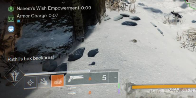 Destiny 2 Warlords Ruin Rathil DPS Phase Start