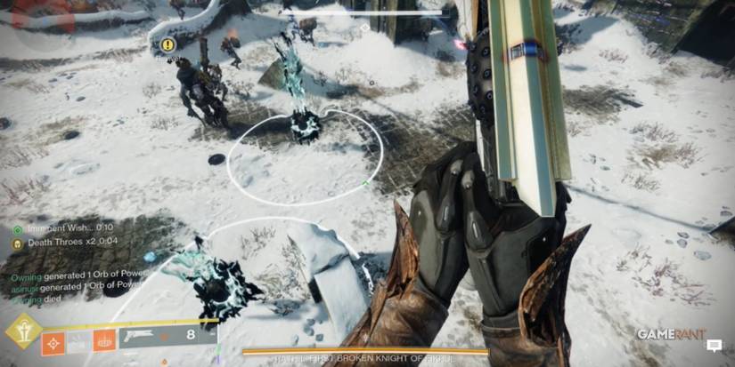 Destiny 2 Warlords Ruin Rathil Encounter Taken Orbs