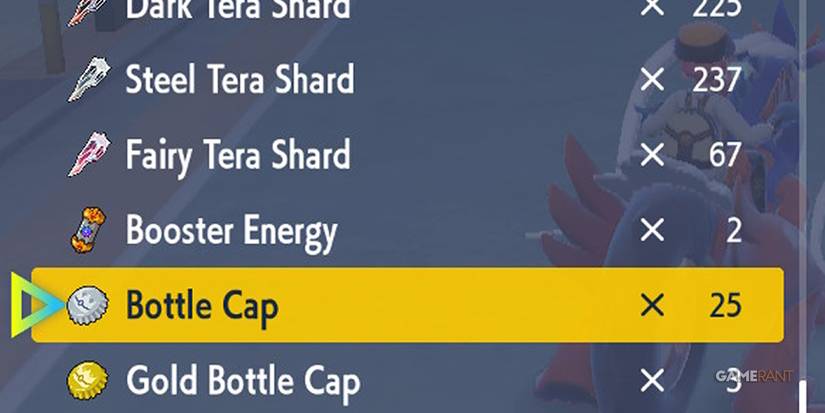 pokemon scarlet violet bottle cap