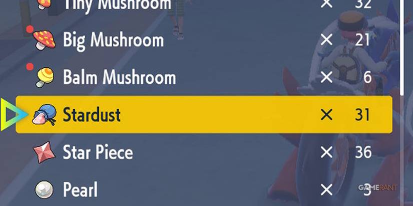 pokemon scarlet violet stardust