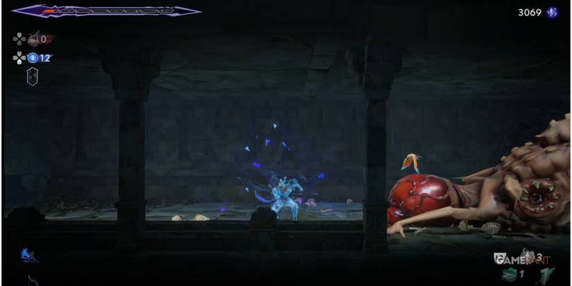kill worms in prince of persia the lost crown.