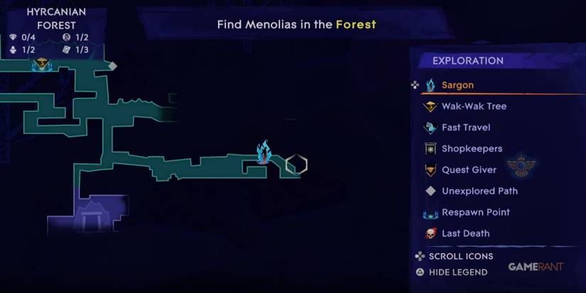 the bow location in prince of persia the lost crown.