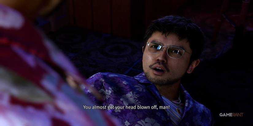 like a dagon infinite wealth cut scene glasses shiny