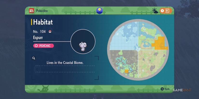 pokemon scarlet violet indigo disk espurr location