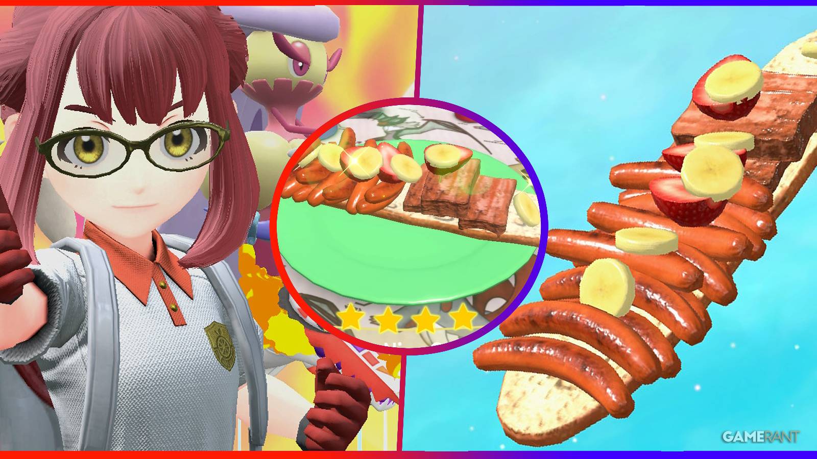 pokemon scarlet violet indigo disk four star sandwich feature