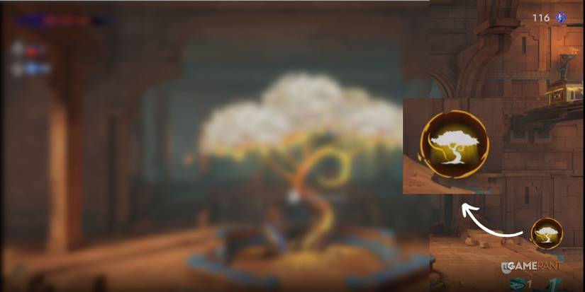 auto save icon in prince of persia the lost crown.