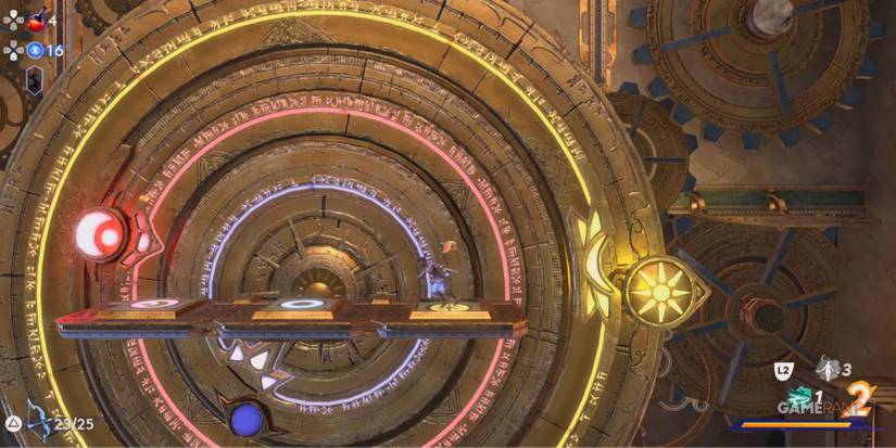 how to make the clockwork puzzle work in the lost crown.