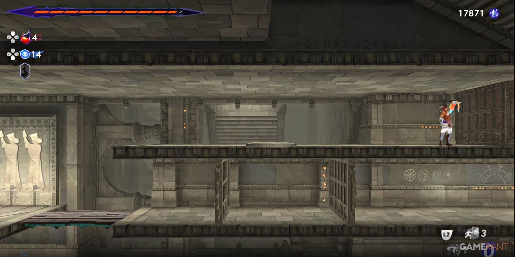 three row sacred archives puzzle in prince of persia the lost crown.