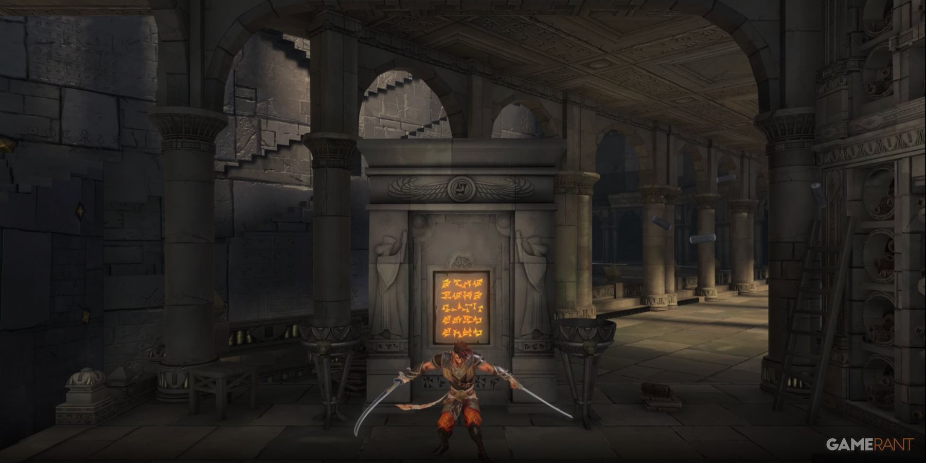 the sacred archives puzzle in prince of persia the lost crown.