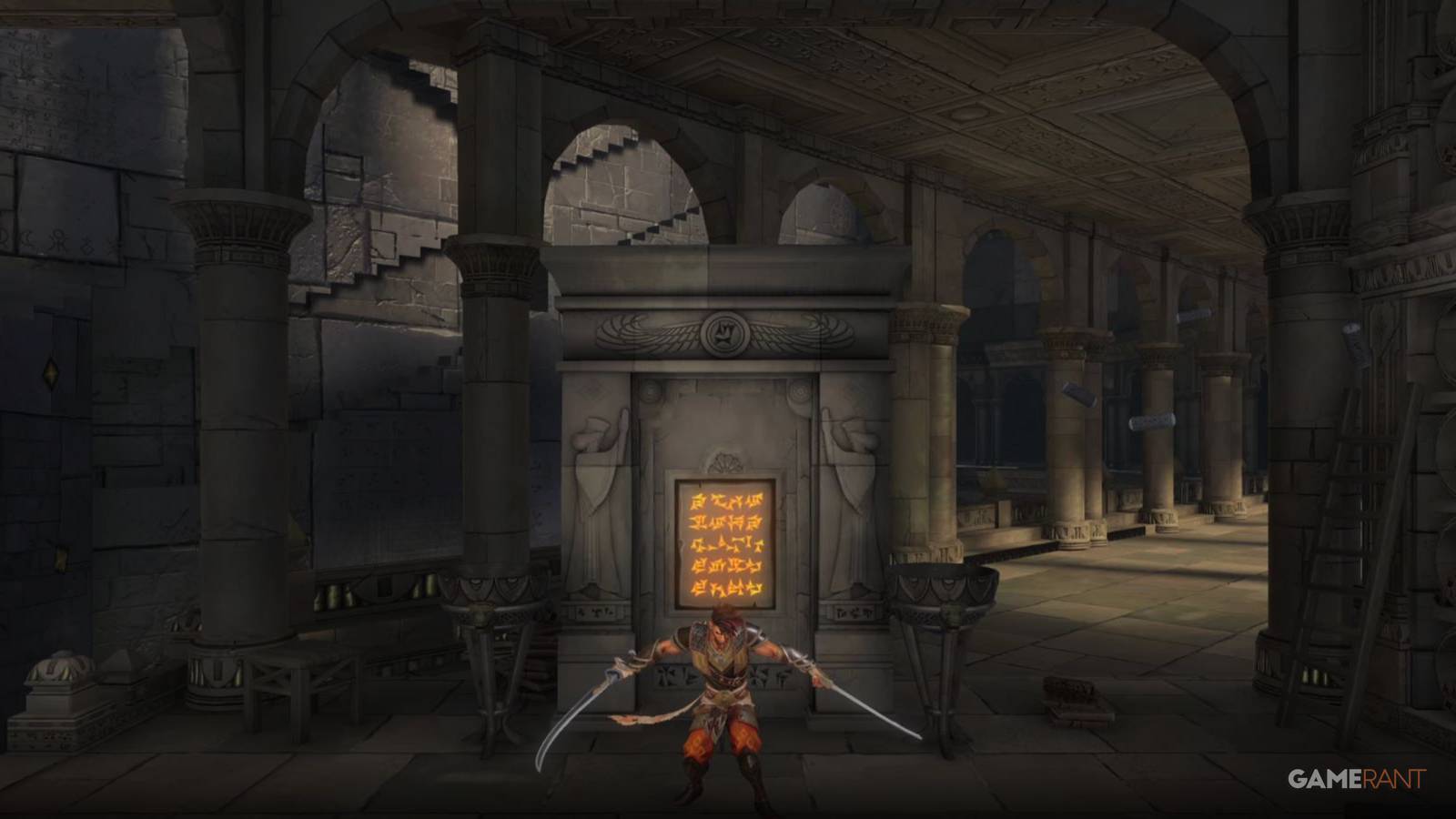 the sacred archives puzzle in prince of persia the lost crown.