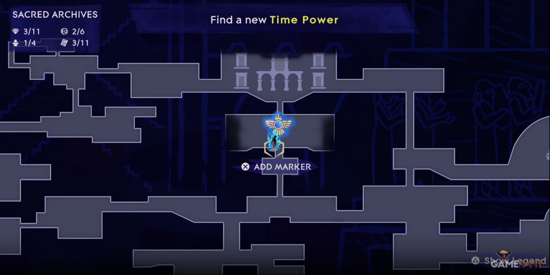 the sacred archives puzzle location in prince of persia the lost crown.