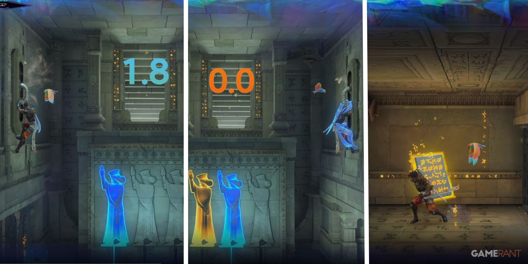 the first puzzle room in sacred archives in prince of persia the lost crown.