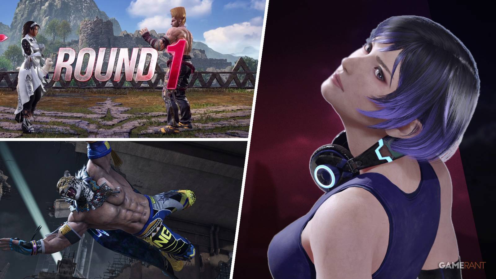 Images from a few crossplay matches in Tekken 8