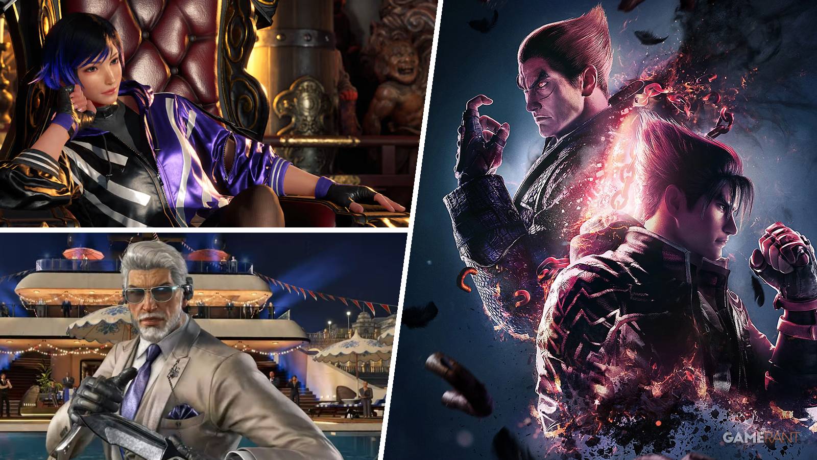 Pre-release artwork and screenshots from Tekken 8