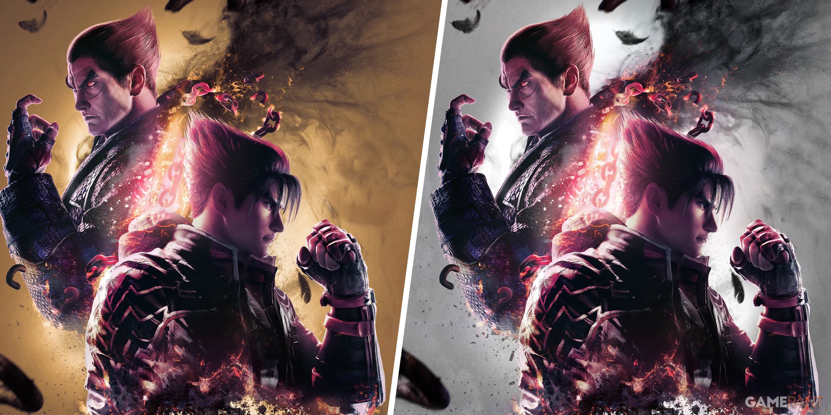 Artwork for the ultimate and deluxe editions of Tekken 8