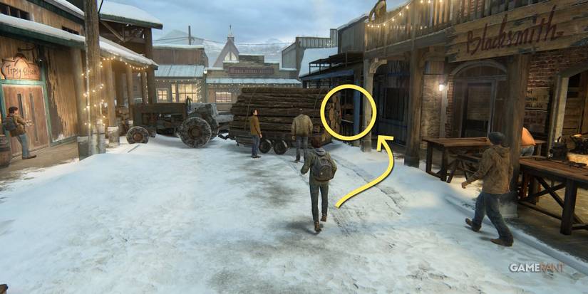 The Last of Us™ Part II Jackson Waking Up Volunteer Request Artifact Location