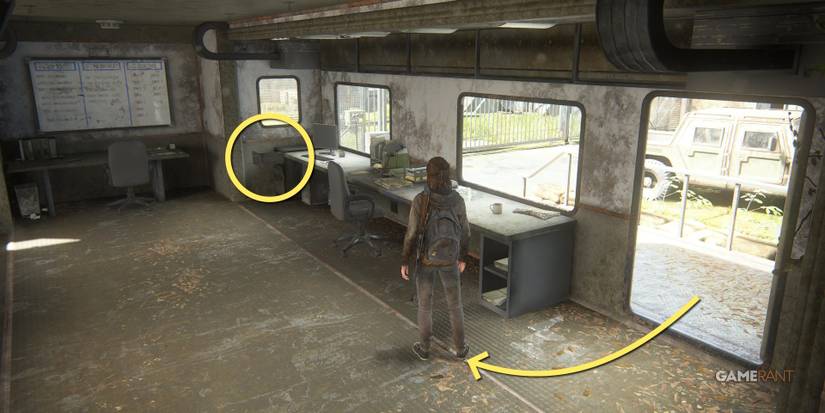 The Last of Us™ Part II Seattle Day 1 The Gate Checkpoint Gate Codes Artifact