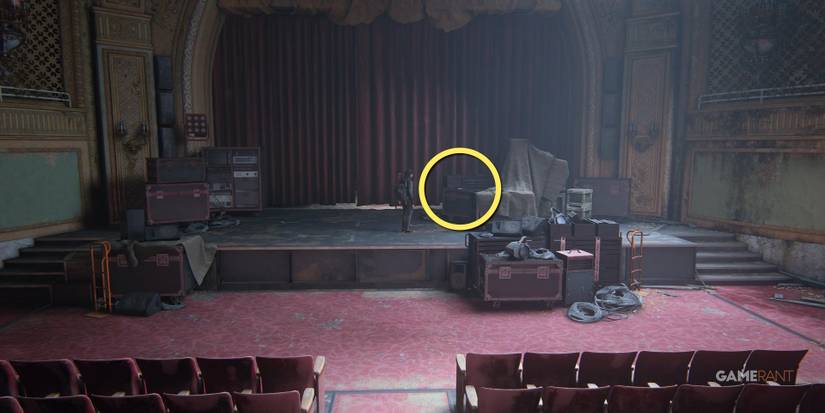 The Last of Us™ Part II artifact the theater the sick habit / set list flyer