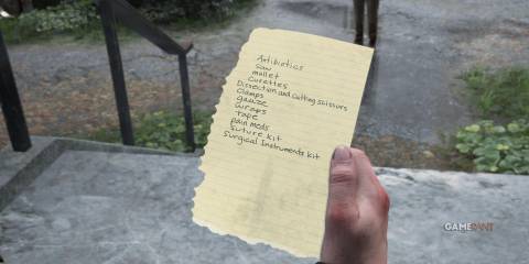 The Last of Us™ Part II artifact the shortcut amputation supplies 