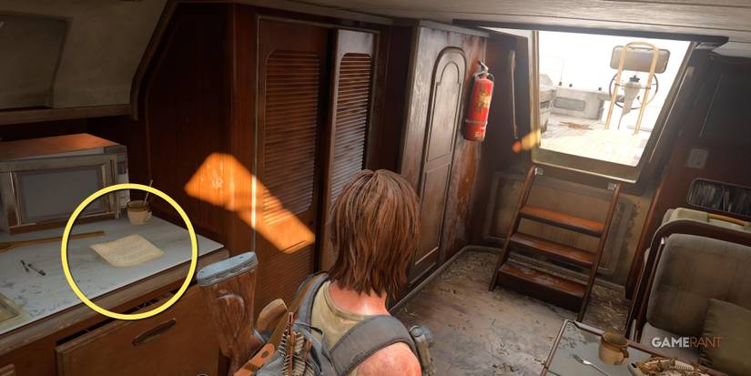 The Last of Us™ Part II artifact pushing inland abby's note