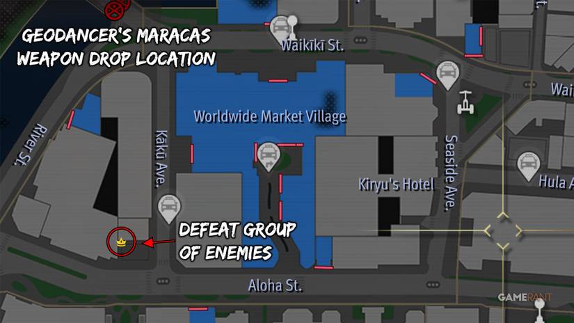 Weapon location for Geodancer's Maracas in Like a Dragon: Infinite Wealth.