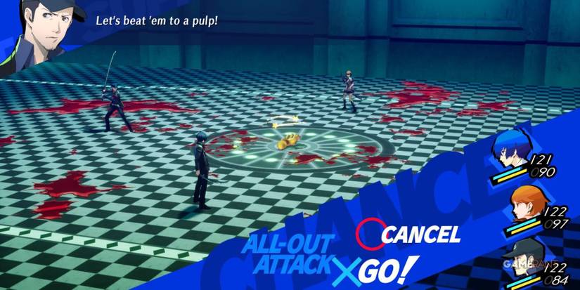 persona 3 reload all out attack wealth hand